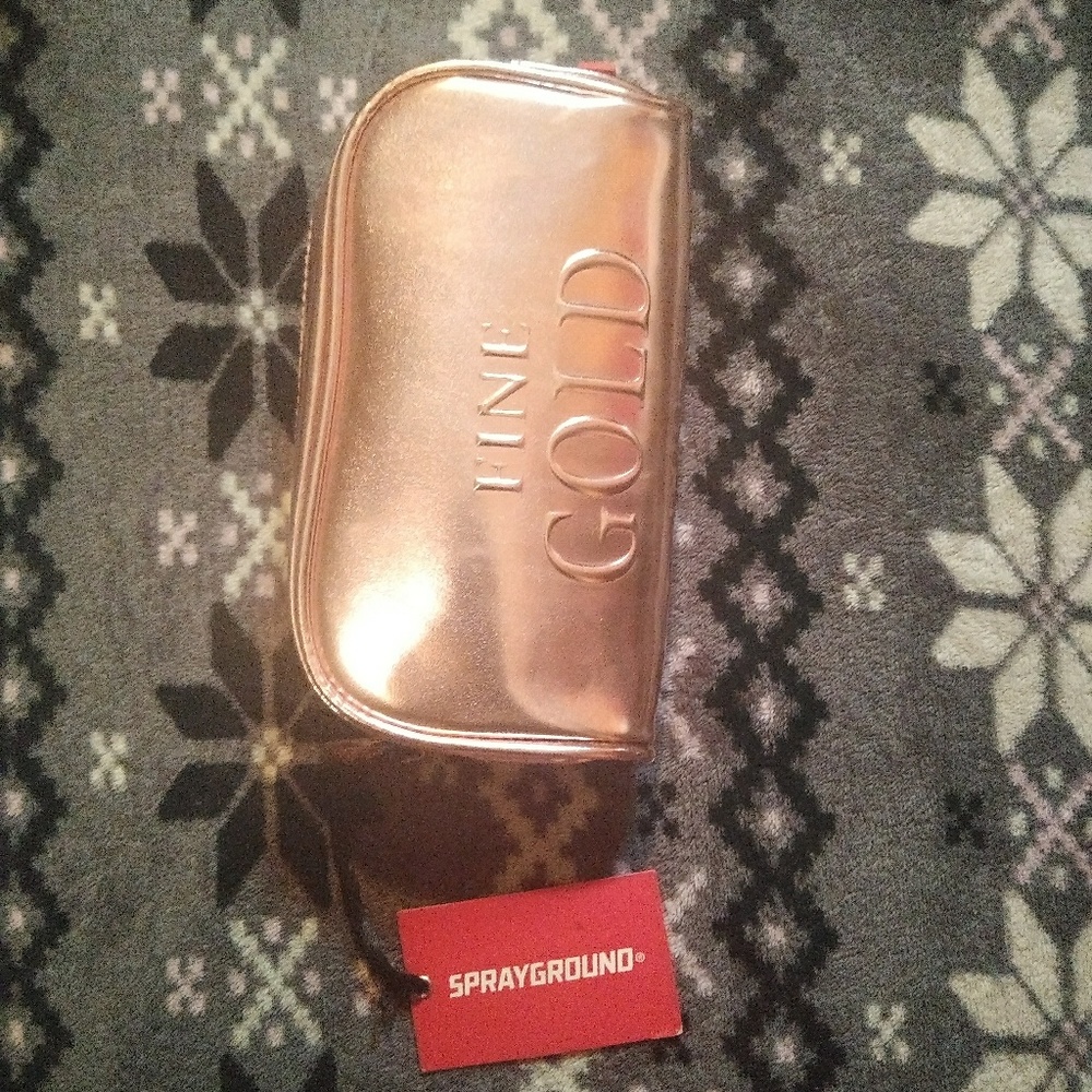 Sprayground Rose Gold Pouch